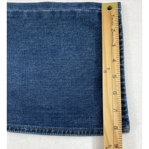 Levis 514 Jeans Mens 33 x 29.5 Slim Straight Dark Wash Denim Mid Rise - Picture 10 of 13
